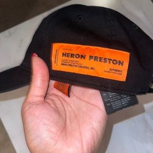 Men’s Heron Preston Black adjustable strap Hat